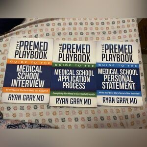 The PreMed PlayBook Set of 3 Books